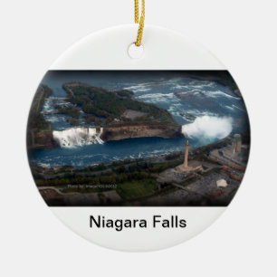 Niagara Falls souvenir & gift Ceramic Ornament