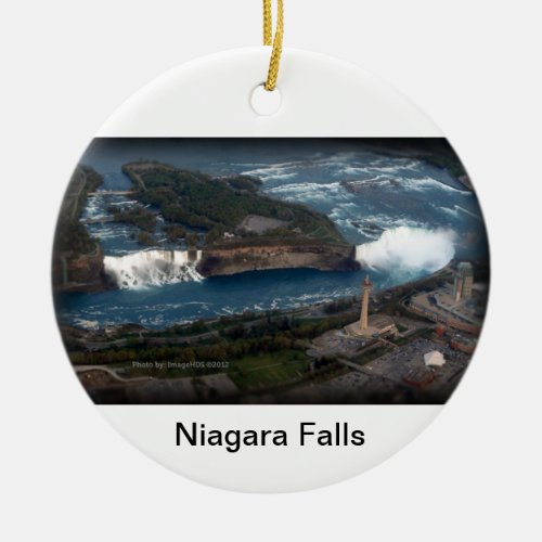 Niagara Falls souvenir  gift Ceramic Ornament