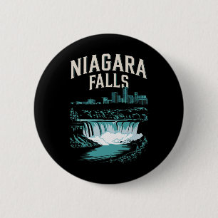 Niagara Falls Souvenirs Summer Family Vacation Nia Button