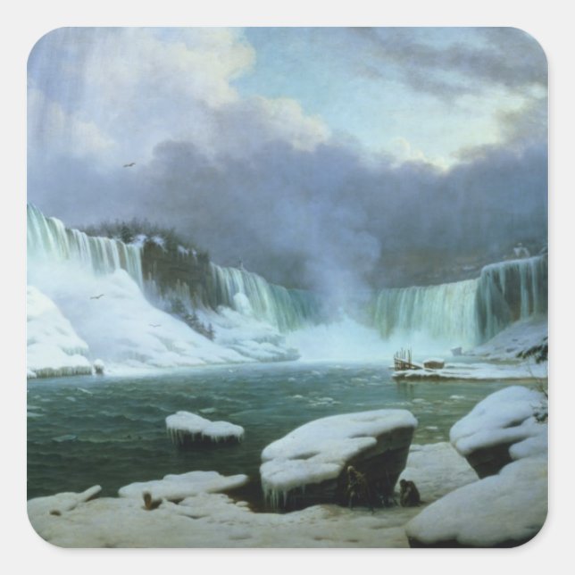 Niagara Falls Square Sticker (Front)