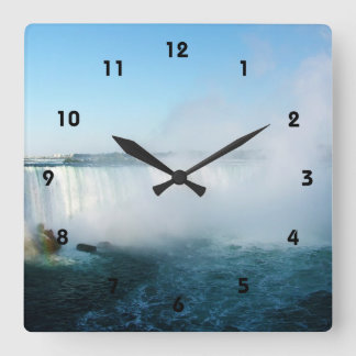Niagara Falls. Square Wall Clock