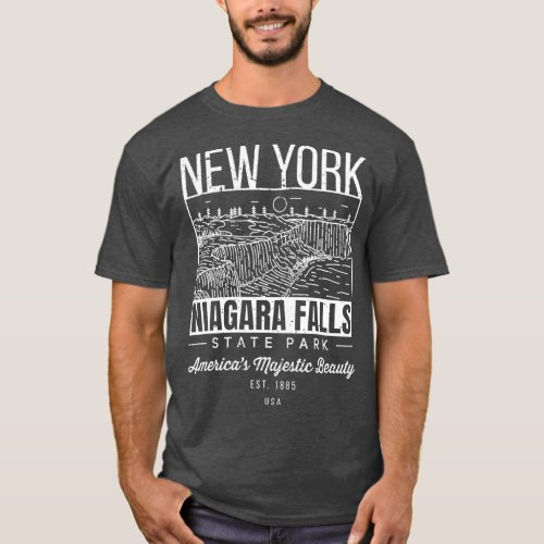 Niagara Falls State Park New York City Vintage T_Shirt