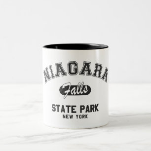 Niagara Falls State Park, New York Two-Tone Coffee Mug