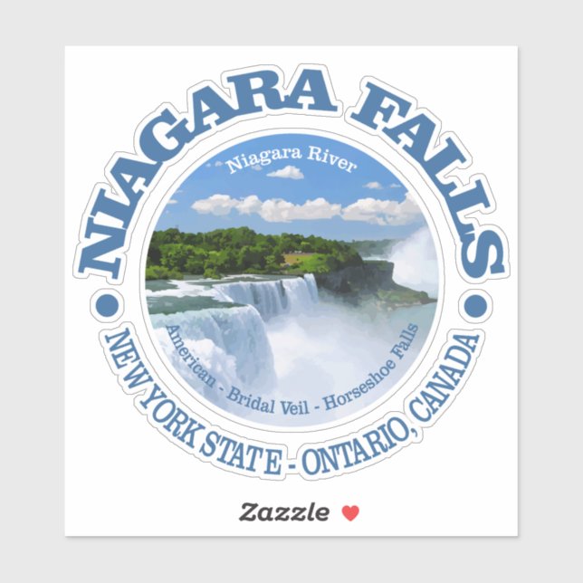 Niagara Falls Sticker (Sheet)