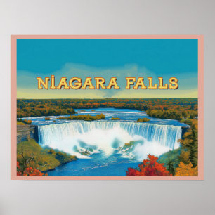 Niagara Falls - Stunning Waterfall Landscape Poster