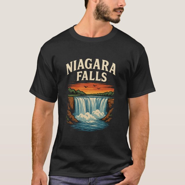 Niagara Falls  T-Shirt (Front)