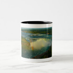 niagara falls Two-Tone coffee mug