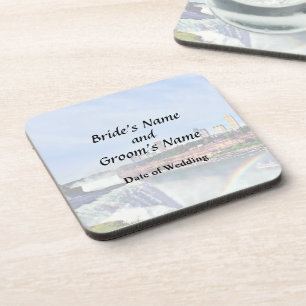 Niagara Falls - Under the Rainbow Wedding Products Beverage Coaster