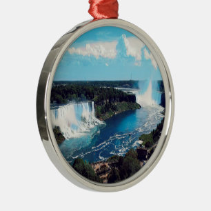 NIAGARA FALLS - view Metal Ornament