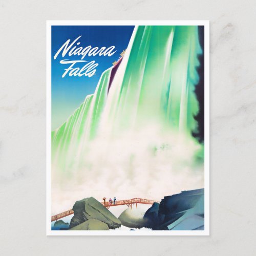 Niagara Falls vintage travel postcard