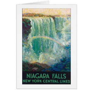 Niagara Falls Vintage Travel Poster