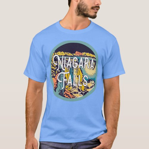 Niagara Falls Vintage Travel T_Shirt