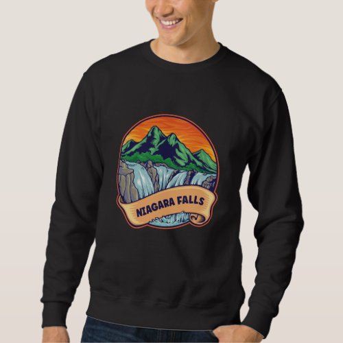 Niagara Falls Waterfall Adventure Sweatshirt