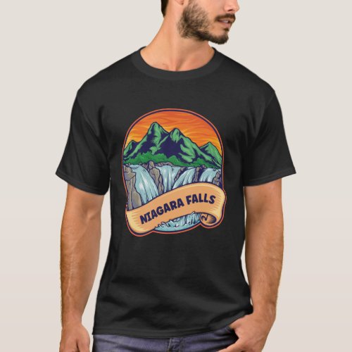 Niagara Falls Waterfall Adventure T_Shirt