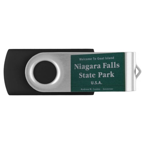 Niagara Falls welcome sign Flash Drive