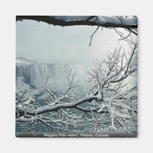 Niagara Falls winter, Ontario, Canada Magnet