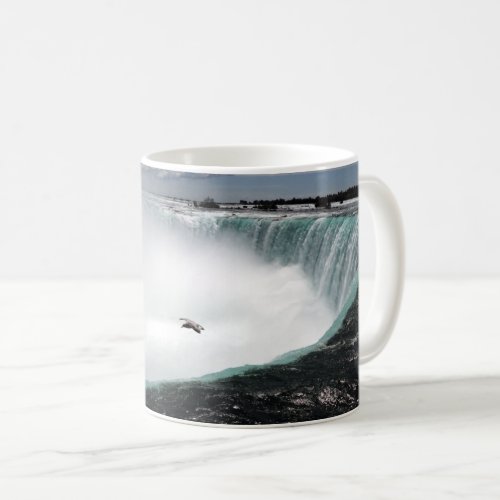 Niagara Falls with Seagull Coffee Mug