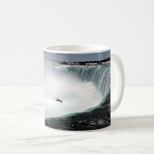 Niagara Falls with Seagull Coffee Mug (Front Right)