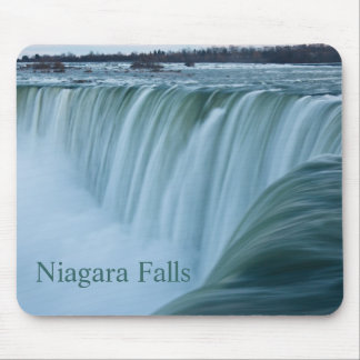 Niagara Falls with text Mouse Pad