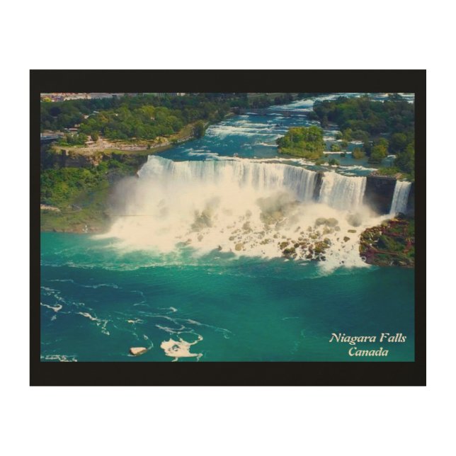 Niagara Falls Wood Wall Art (Front)