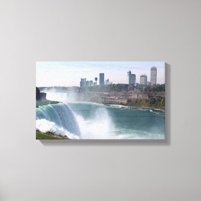 Niagara Falls Wrapped Canvas Print (Front)