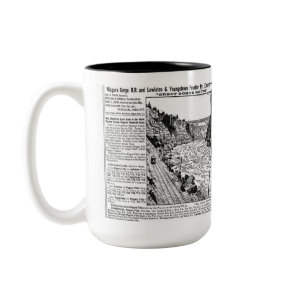 Niagara Gorge Railroad         Two-Tone Coffee Mug