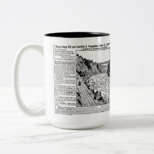 Niagara Gorge Railroad Two-Tone Coffee Mug