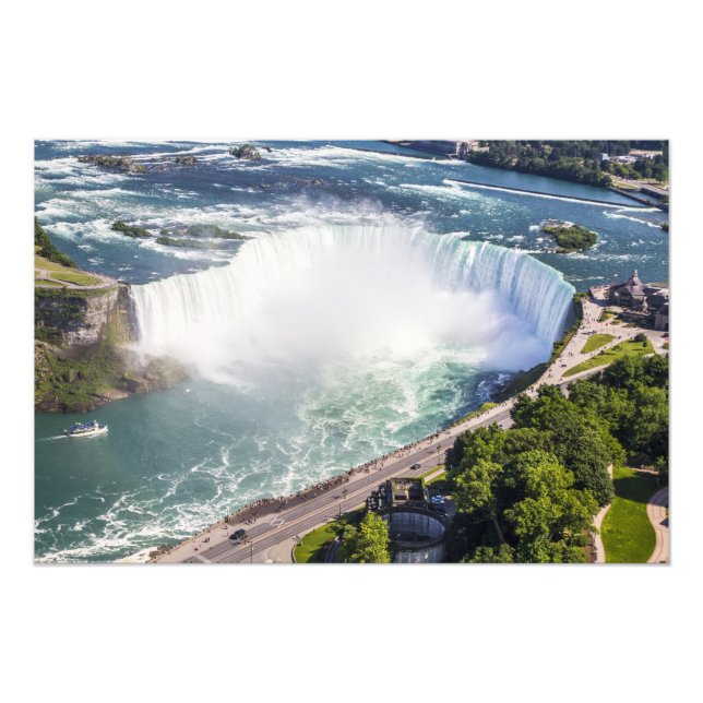 Niagara Horseshoe Falls waterfall Canada Photo Print (Front)