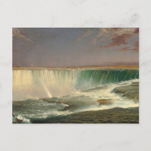 Niagara Waterfall by Frederic Edwin Church Postcard