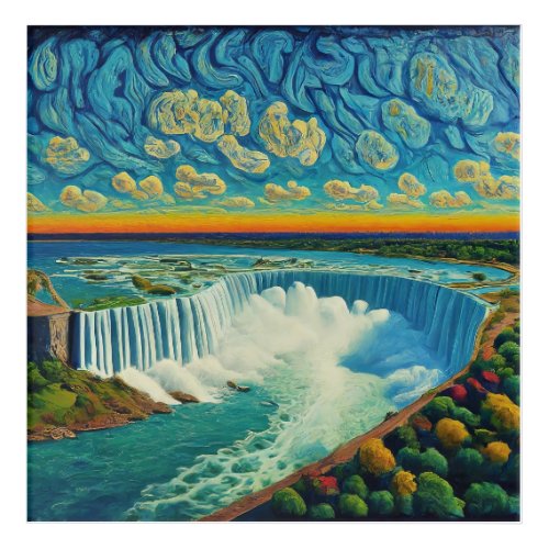 Niagaras Majesty Acrylic Print