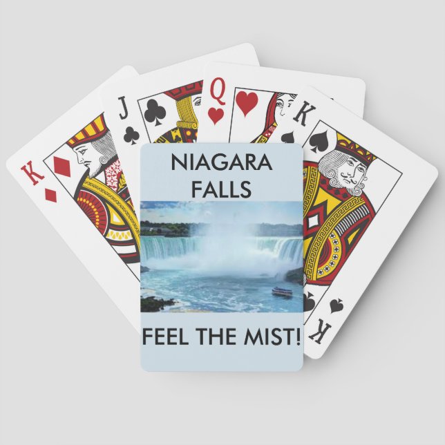 Niagra Falls Deck of Playing Cards (Back)