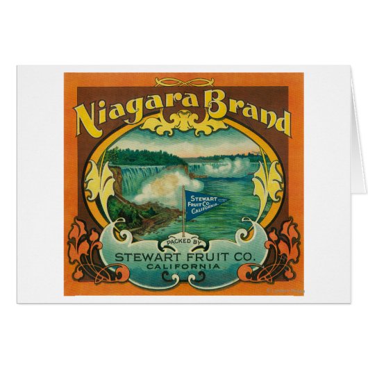 Niagra Orange Label (Front Horizontal)