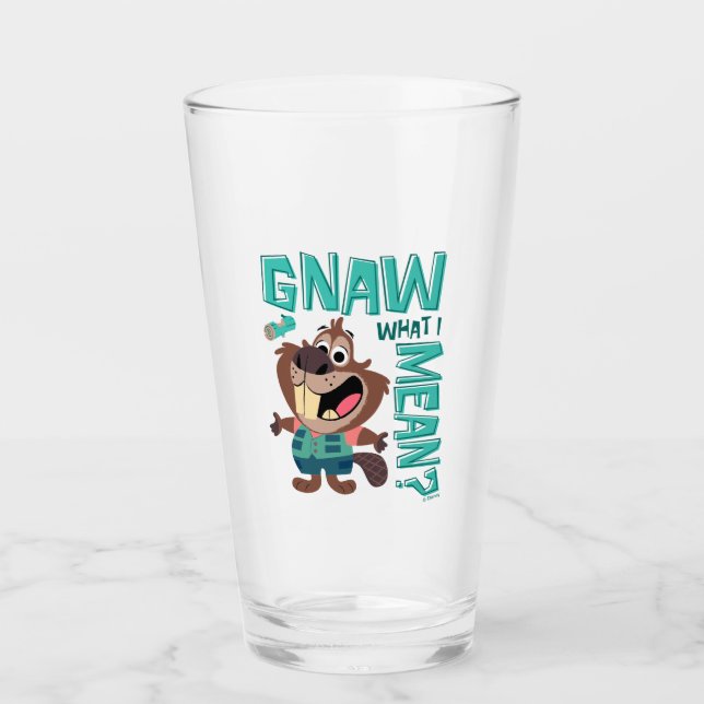 Nibbles Maplestick - Gnaw What I Mean? Glass (Front)