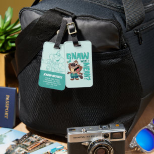 Nibbles Maplestick - Gnaw What I Mean? Luggage Tag