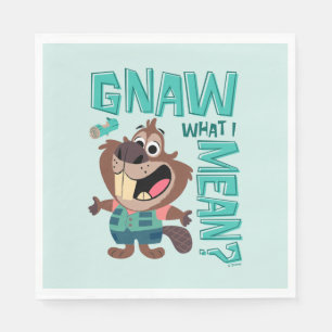 Nibbles Maplestick - Gnaw What I Mean? Napkins