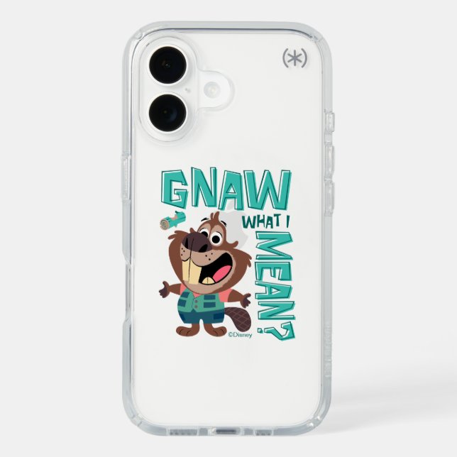 Nibbles Maplestick - Gnaw What I Mean? Speck iPhone Case (Front)