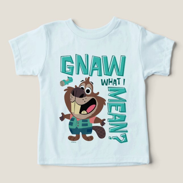 Nibbles Maplestick - Gnaw What I Mean? Toddler T-shirt (Design Front)