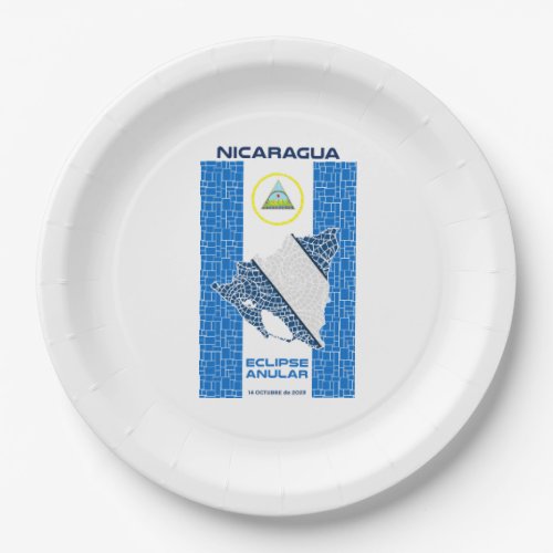 Nicaragua Annular Eclipse Paper Plates