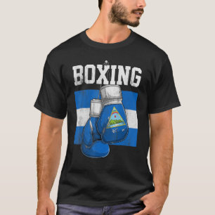 Nicaragua Boxing Gloves Boxer Boxing  Nicaraguan F T-Shirt