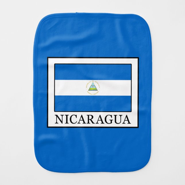 Nicaragua Burp Cloth (Front)