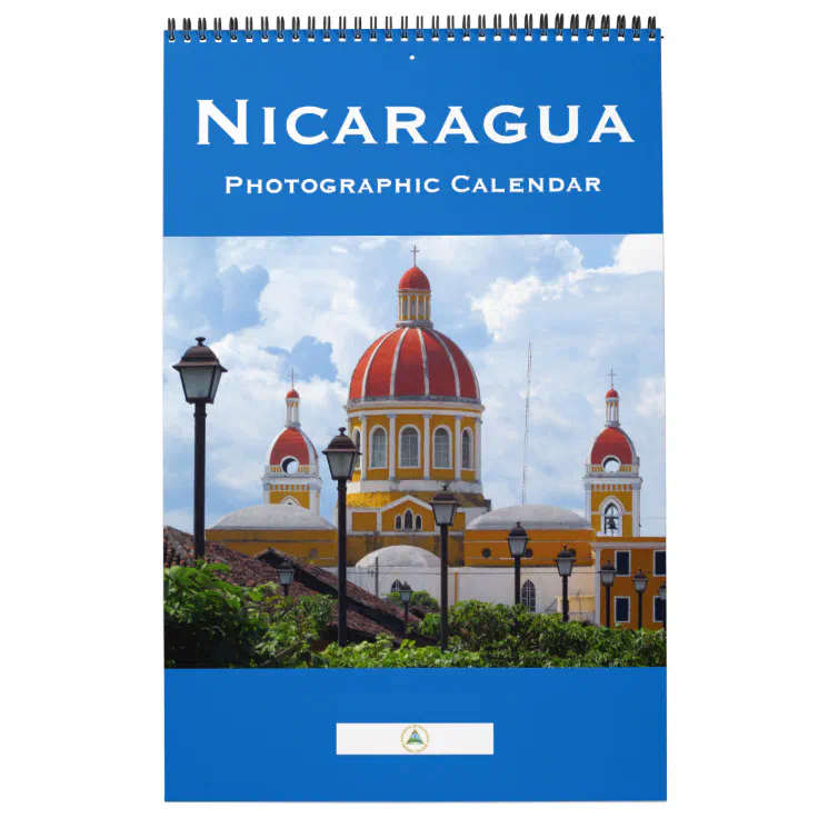 nicaragua calendar | Zazzle