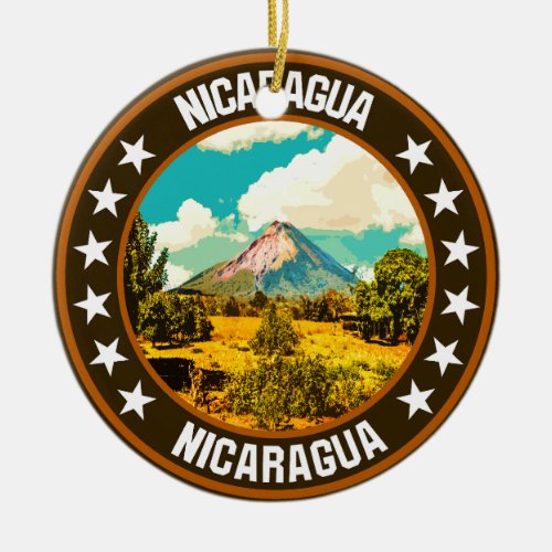 Nicaragua                                          ceramic ornament
