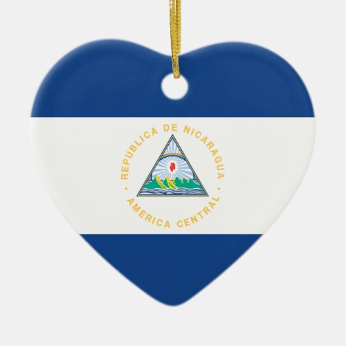 Nicaragua Ceramic Ornament