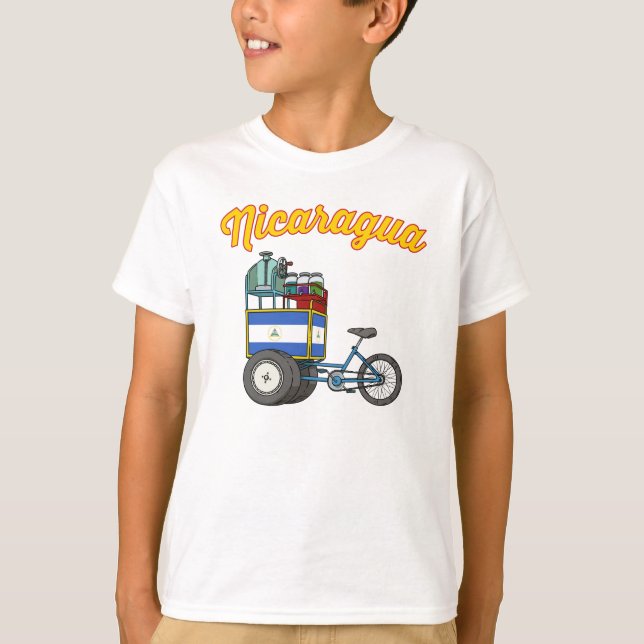 Nicaragua Design T-Shirt (Front)