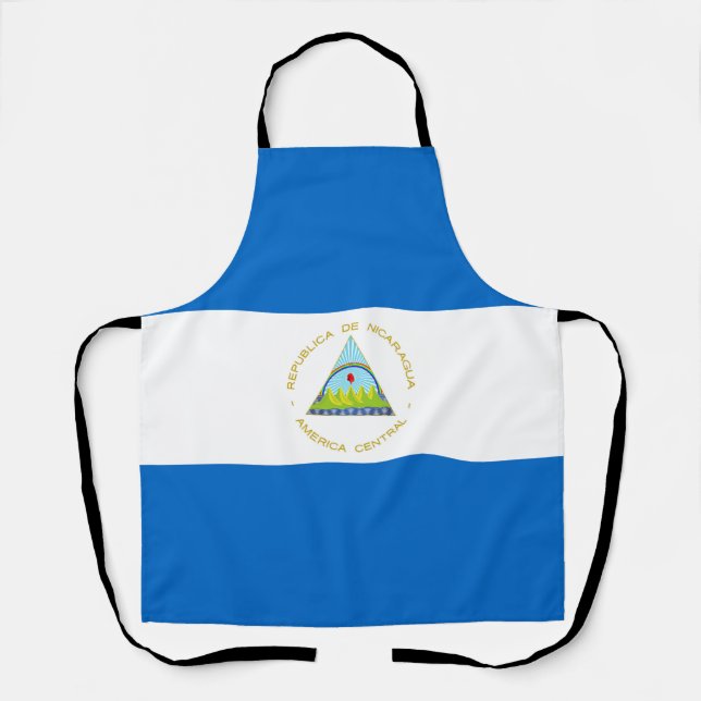 Nicaragua flag apron (Front)
