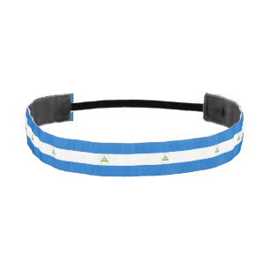 Nicaragua Flag Athletic Headband