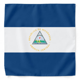 Nicaragua Flag Bandana