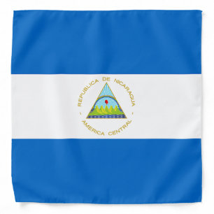Nicaragua Flag Bandana