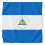 Nicaragua Flag Bandana at Zazzle