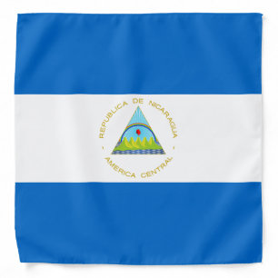 Nicaragua flag bandana